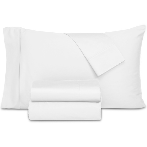 Everyday Home Trident 300 Thread Count 100% Cotton 4-Pc. Sheet Set, King NWT - Picture 1 of 3